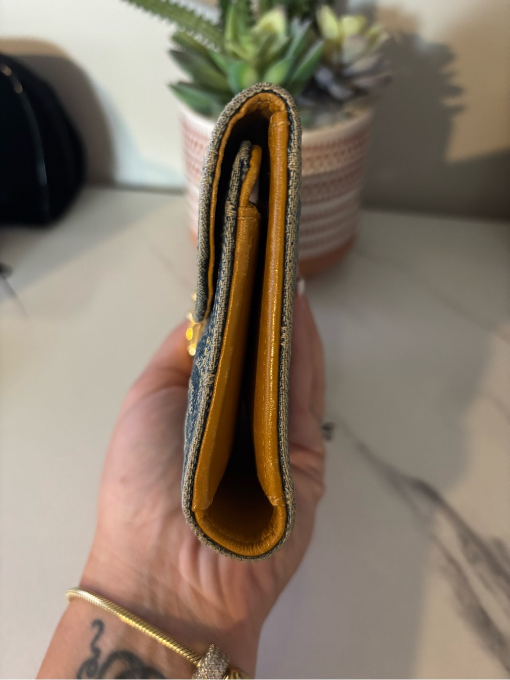 Louis Vuitton Denim Amelia Wallet - Picture 5 of 8